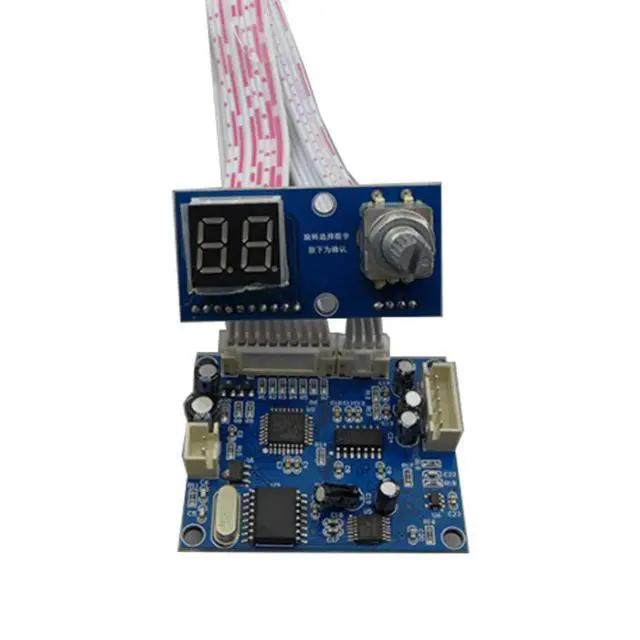 Alt view image 2 of 3 - DSP Digital Reverberation Module Stereo Karaoke Reverberation Board DC 5V Karaok Mixer Effector Module 0-99 Effect