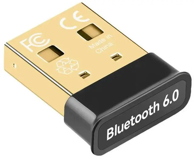Alt view image 3 of 3 - USB Bluetooth Adapter Bluetooth 6.0 Dongle for PC USB Bluetooth Transmitter Receiver for Keyboard/Mouse