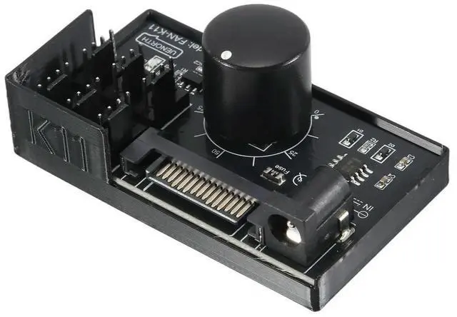 Main image of PWM Fan Speed Controller High Power Sata DC Power 4Pin Fan Governor NAS Server Fan Speed Control PWM Speed Regulation