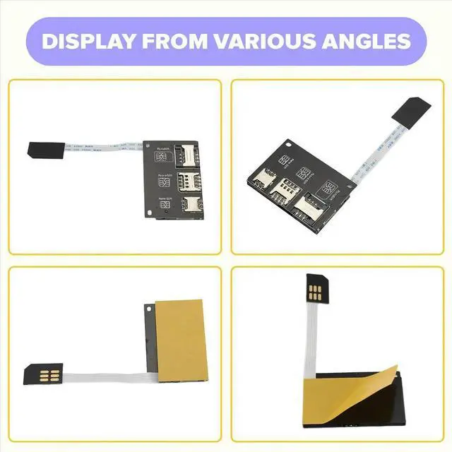 Main image of 2730 External Nano SIM Activation Tools Converter to card IC Card Extension 4In1 for SIM Card Adapter Kit