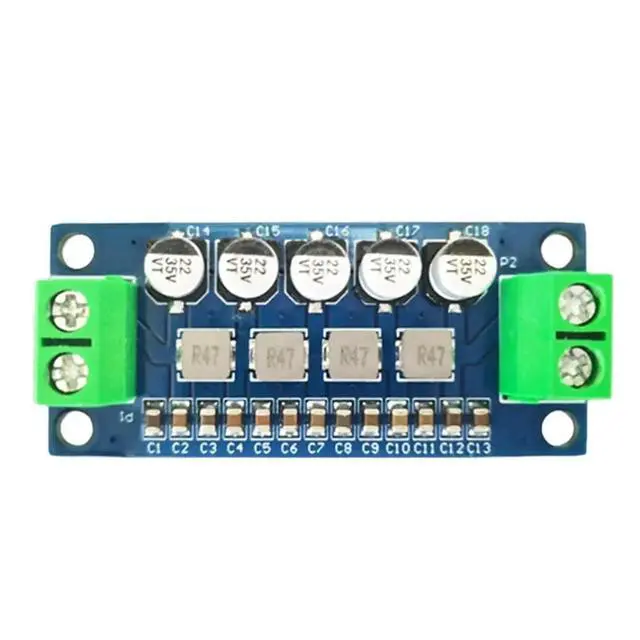 Alt view image 3 of 3 - 0-35V DC Power Filter Module Low-Pass Filter Voltage Regulator Module LPF 0-5A Voltage Regulator Module Reduces Ripple