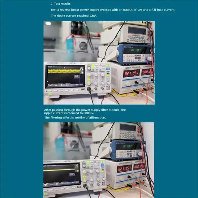 Alt view image 2 of 3 - 0-35V DC Power Filter Module Low-Pass Filter Voltage Regulator Module LPF 0-5A Voltage Regulator Module Reduces Ripple