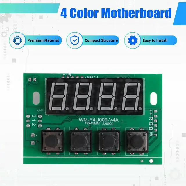 Alt view image 2 of 3 - RGBW 4 Color Motherboard Led Par Lights 54X3W 36X3W Repair Parts