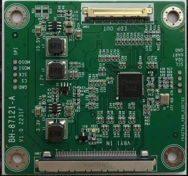 Main image of 4K adapter BH-87121-A 51pinV-By-One to 30pin eDP 4k to EDP 8 Lanes V-by-one 4K*2K 60Hz to 4 Lanes eDP adapter motherboard