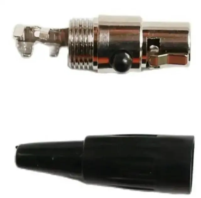 Main image of 5Pcs TA4F Mini 4Pin XLR Connector Kit for Shure EV MiPro Microphones DIY Weld Spare Parts