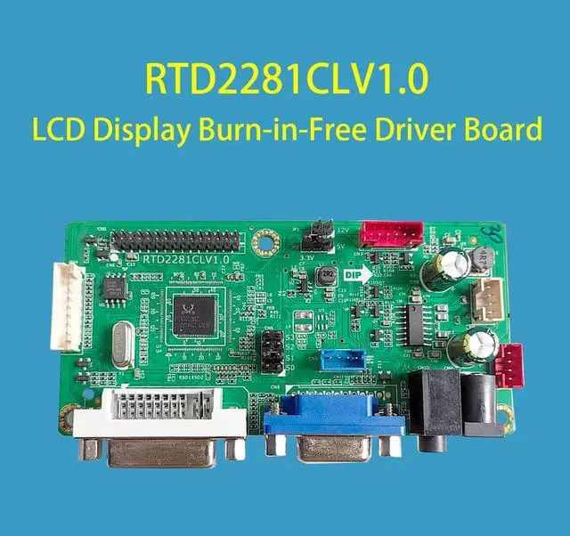 Main image of RTD2281CLV1.0 Burn-in-Free drive LCD driver board DVI+VGA program-free PC board industrial control board