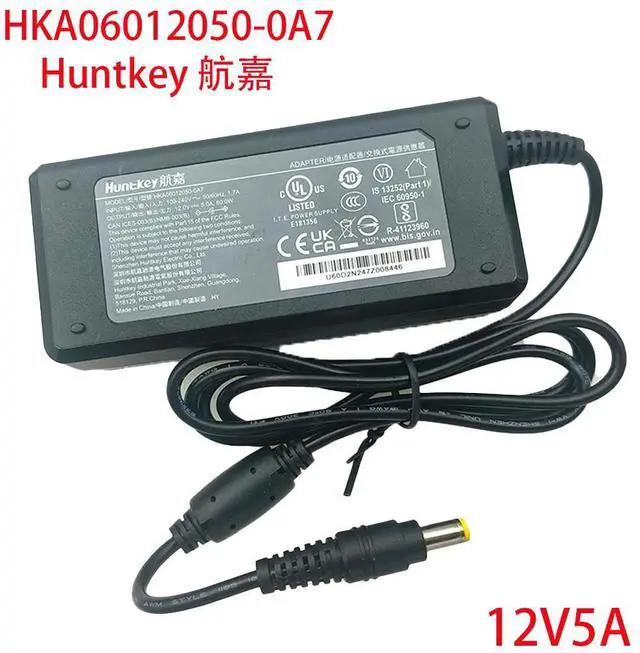 Main image of For Hangjia HKA06012050-7F 0A7 Power Adapter 12V5A All-in-One Display Industrial Adapter