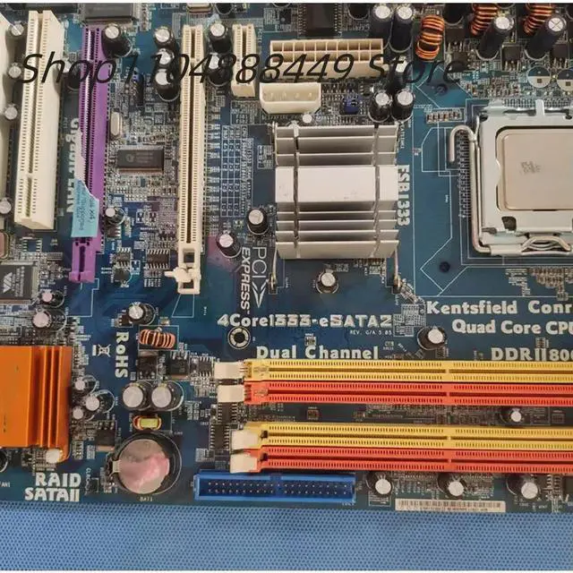 Alt view image 2 of 2 - 4Corei333-eSATA2 Industrial motherboard