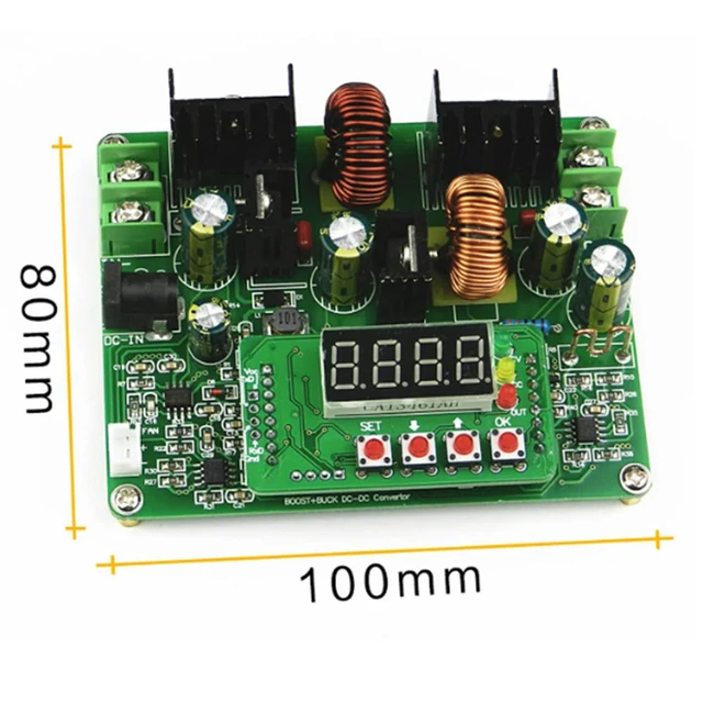 Alt view image 3 of 3 - DPS3806 D3806 CNC Regulated DC adjustable Step Constant Current Power Supply Voltage and Current Module 38V 6A Booster