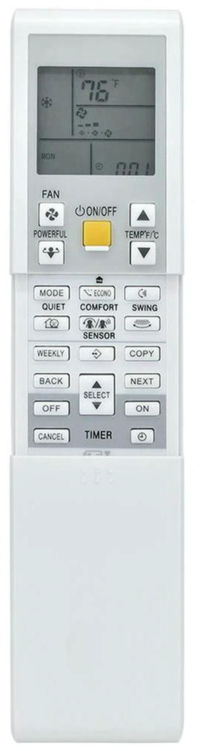 Alt view image 3 of 3 - Remote Control for Daikin Arc452a9 Arc452A10 ARC452A4 Arc452A1 Arc452a2 ARC452A3 ARC452A5 ARC452A6 ARC452A7 Arc452A8