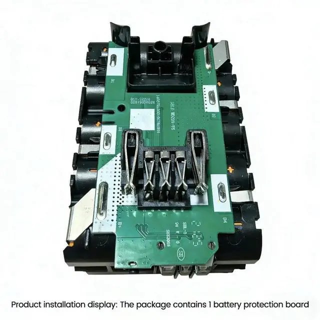 Alt view image 2 of 3 - BMS Lithium Protection Board for Dewalt Li- Protection Circuit Board 20V Lithium Pack