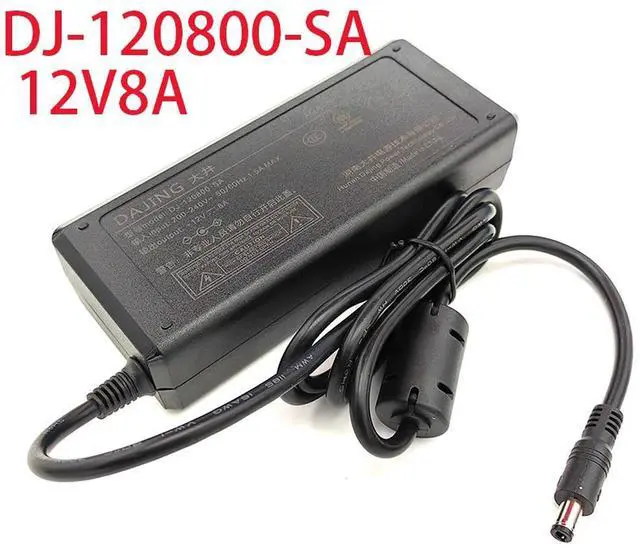 Main image of Dajing DJ-120800-SA Power Adapter 12V8A High Power Supply 3C for TV Display Advertising Machine