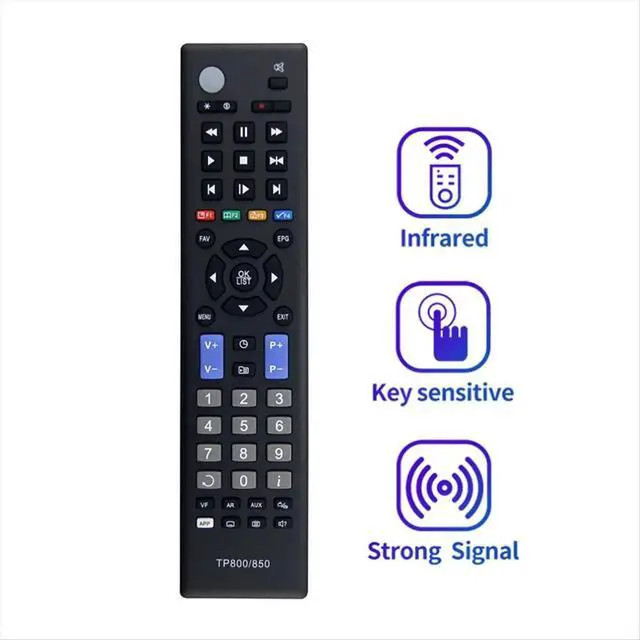 Alt view image 2 of 3 - TP800 TP850 Remote Control for Topfield TRF2100 TRF2200 TRF7260 TRF7260PLUS TRF5300 TRF5310 TRF5320 TRF6211