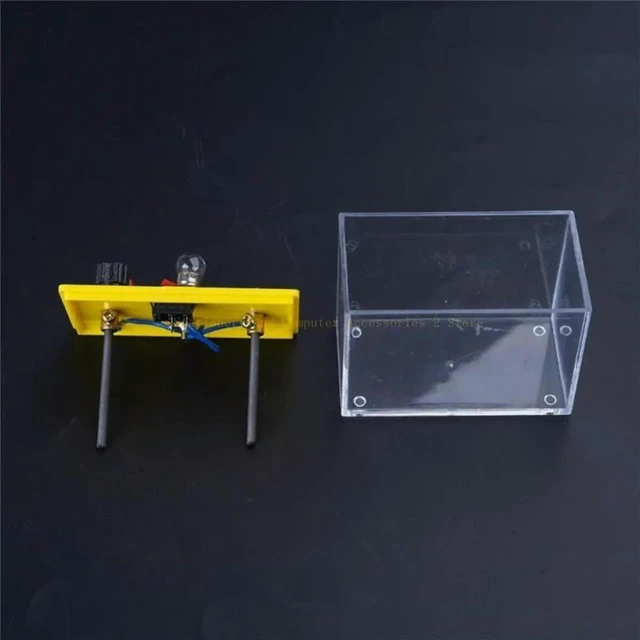 Main image of Electrodes Solution Conductivity Experiment Demonstrator Box for Science Education Electrochemical Teaching Aid