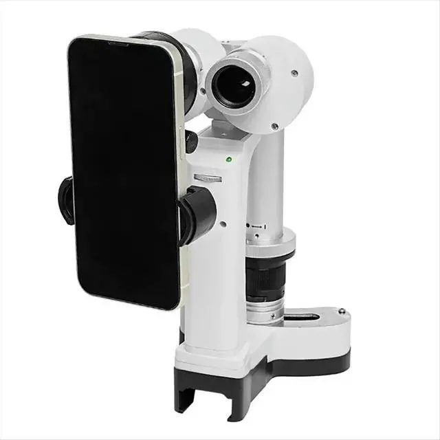 Alt view image 2 of 3 - Universal phone Handheld Slit Lamp Adapter Connect to Mobile Phone Telescope Astronomy Telescope Microscope