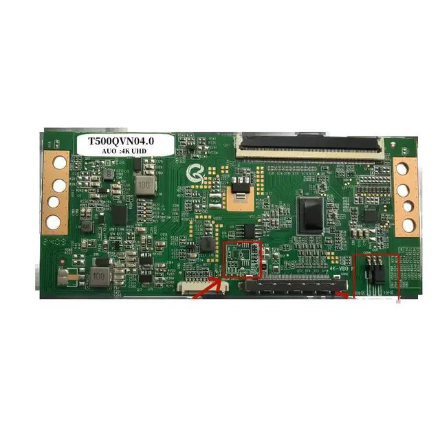 Alt view image 2 of 2 - ly upgraded AUO 4K logic board T500QVN04.0 tcon Single and Double Partition Adjustment For Decryption
