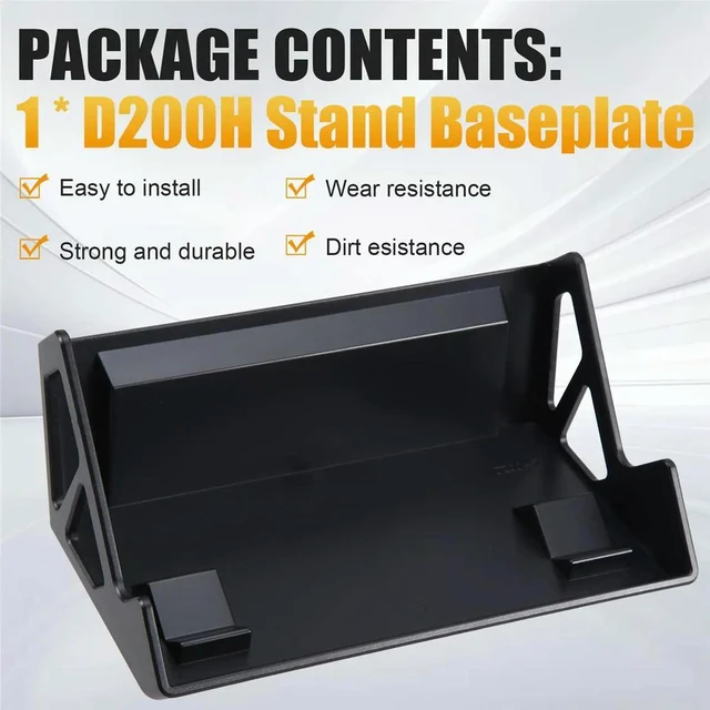 Alt view image 3 of 3 - D200H Stand Baseplate for Live Streaming Controller for 13 LCD Keys Essential Accessories for Enhanced Streaming Setup