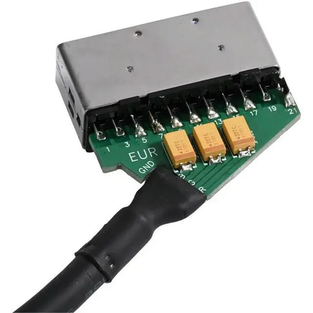 Alt view image 2 of 3 - SCART Cable TTL SYNC Singnal 24AWG Professional Audio and Video Connection Solution for N64 SNES SFC