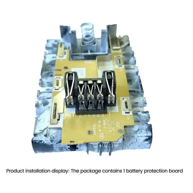 Alt view image 2 of 3 - For Dewalt Li- Protection Circuit Board BMS Lithium Protection Board 20V Lithium Pack