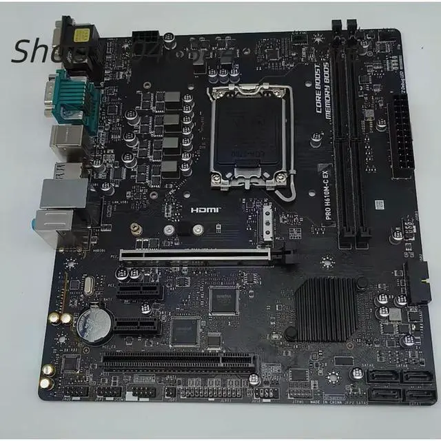 Main image of PRO H610M-C EX motherboard