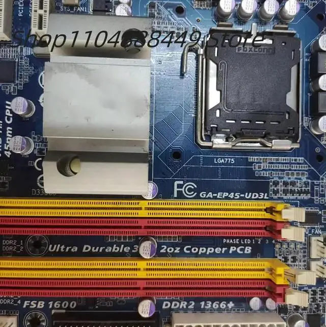 Alt view image 2 of 2 - GA-EP45-UD3L Industrial control motherboard