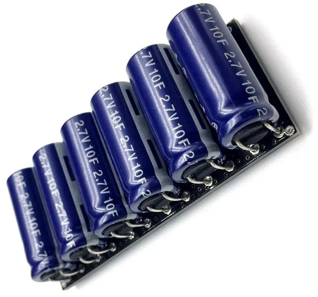 Alt view image 2 of 3 - 16V 1F/2F Capacitor Module 2.7V 10F Supercapacitor with Protection Board
