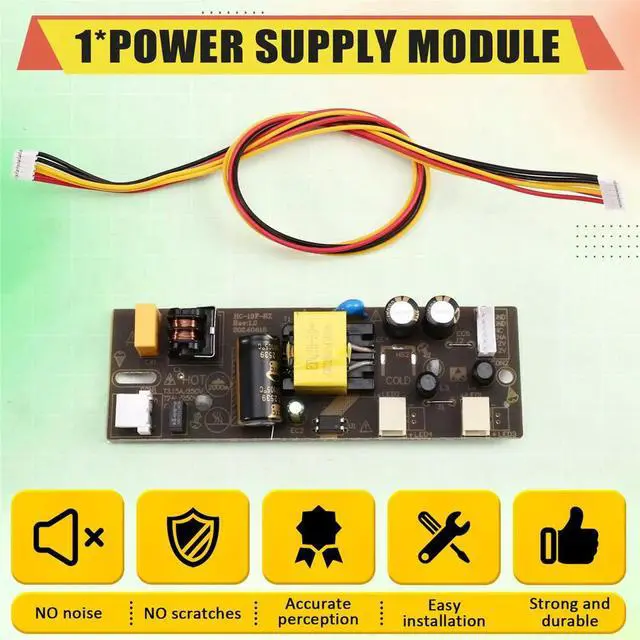 Alt view image 3 of 3 - DC-715 12V 3A Universal TV Switching Power Supply Module for 15-22 Inch LED LCD TV
