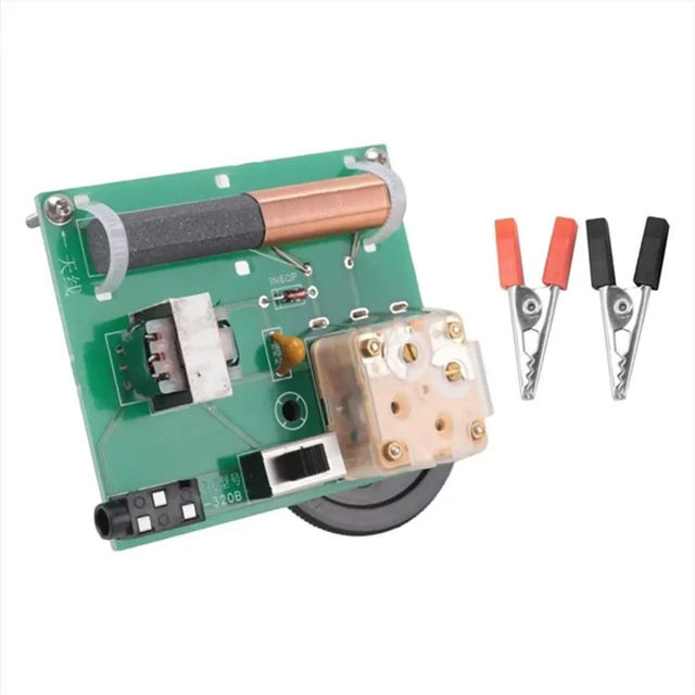 Alt view image 3 of 3 - Crystal Radio It Has an Impedance Matching Transformer Can Receive Radio Signals Normally DIY Radio Kit