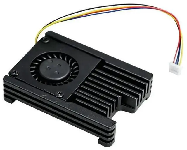 Main image of For CM5 Heatsink Cooler Alumium for RPi CM4 Dedicated Heatsink with PWM Temperature-Controlled Fan