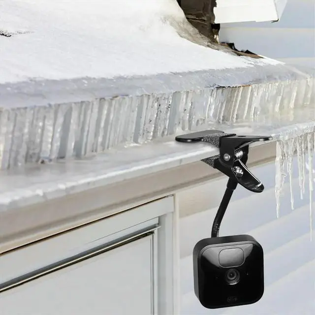 Alt view image 2 of 3 - Flexible Clip Clamp Mount for Blink XT/XT2 Camera, Outdoor Mini Ideal Clip to Cribs, Shelves, and Furniture