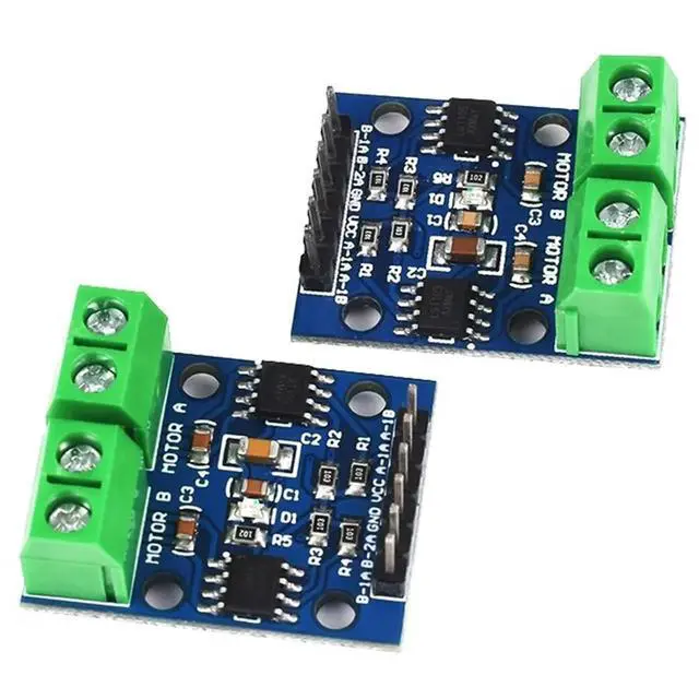 Alt view image 2 of 3 - L9110 L9110S DC Stepper Motor-Driver Board Dual DC Motor Module for 2 Channel DC Stepper Motor Driver Board H Bridge
