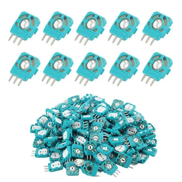 Alt view image 3 of 3 - 100PCS Joystick Potentiometers Sensor Module Kit for 10K Controllers 3D Thumbstick Resistors Repair Part