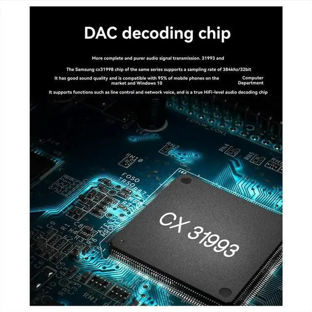 Main image of JM6 Pro Type-C to 3.5mm CX31993 Digital Audio Hifi Mobile Headset USB Decoding Amplifier
