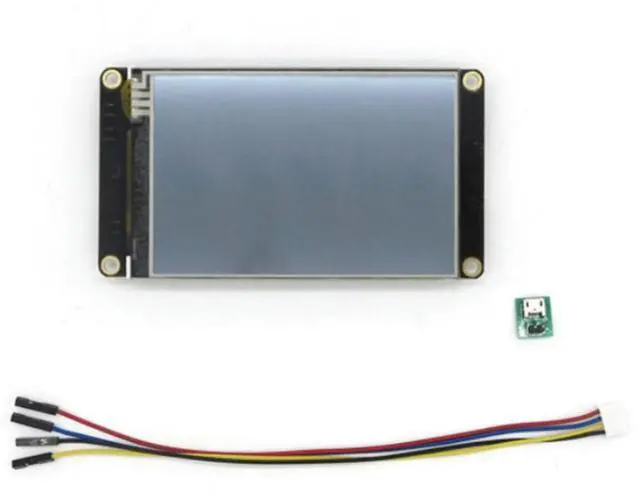 Main image of Nextion Enhanced NX4024K032 - Generic 3.2'' HMI Faster MCU Clock/Built-in RTC/1K EEPROM User Data/8 Digital GPIO Touch Display