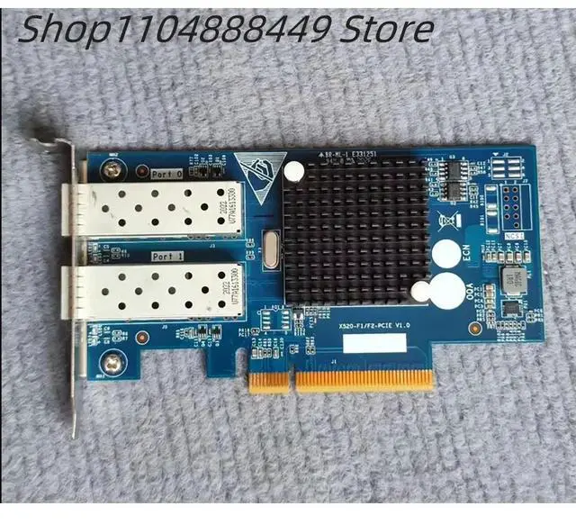 Alt view image 2 of 6 - 10GB network card X520-F2-PCIE