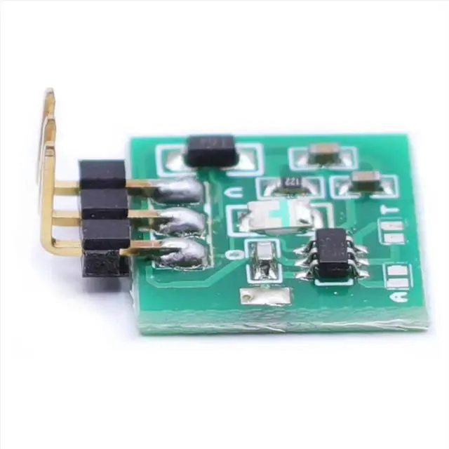 Alt view image 2 of 3 - 10PCS TTP223 Capacitive Touch Sensor Switch Module DC3V-5.5V Self-Locking or Jog Mode with LED Light
