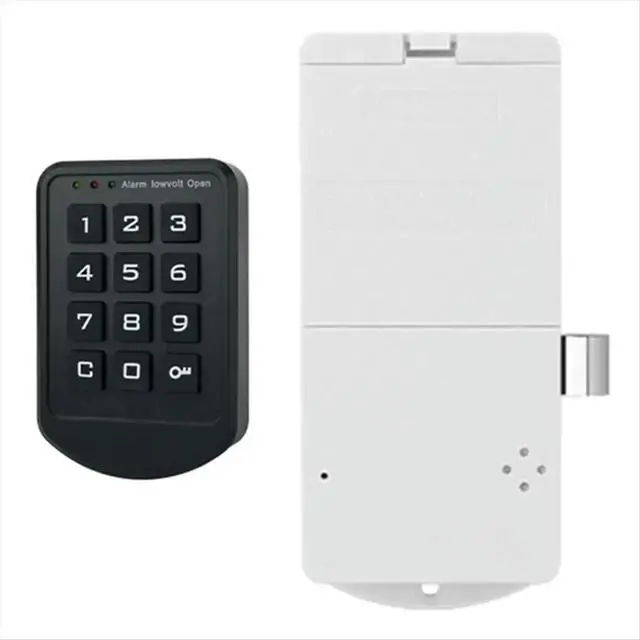 Alt view image 3 of 3 - Password Cabinet Drawer Electric Key, Fully Automatic Electric Lock. Locker Electronic Digital Button Lock