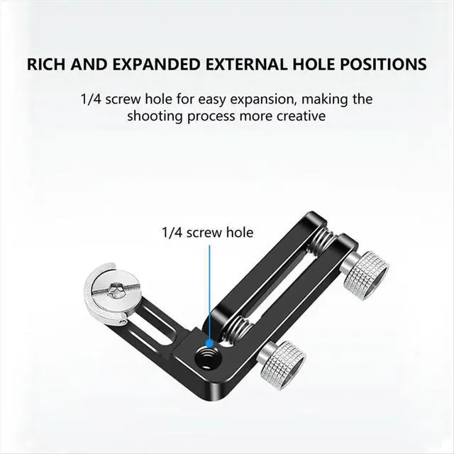 Alt view image 3 of 3 - Universal Camera HDMI-Compatible Cable Clamp DSLR Wire Lock Clamp Photography Cable Clip for Camera Cage