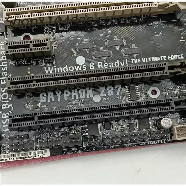 Alt view image 3 of 3 - GRYPHON Z87 motherboard motherboard