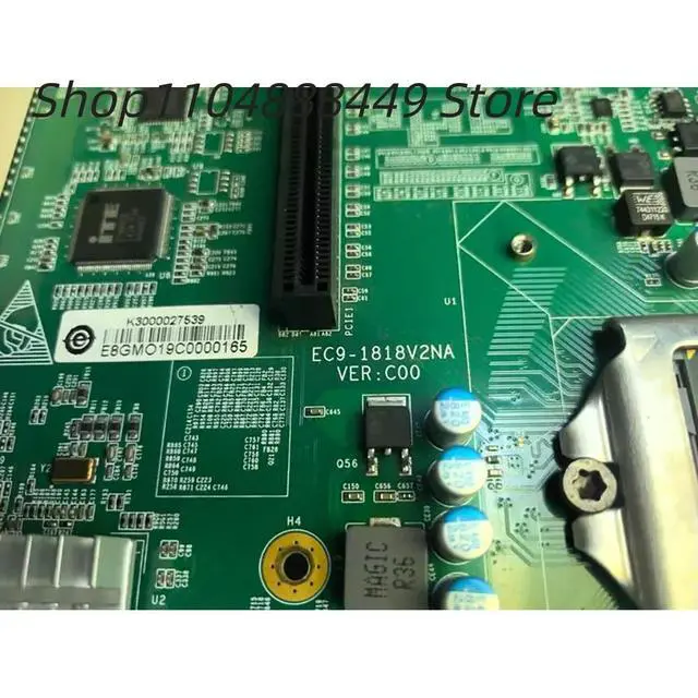Alt view image 3 of 3 - EC9-1818V2NA VER:C00 industrial control motherboard
