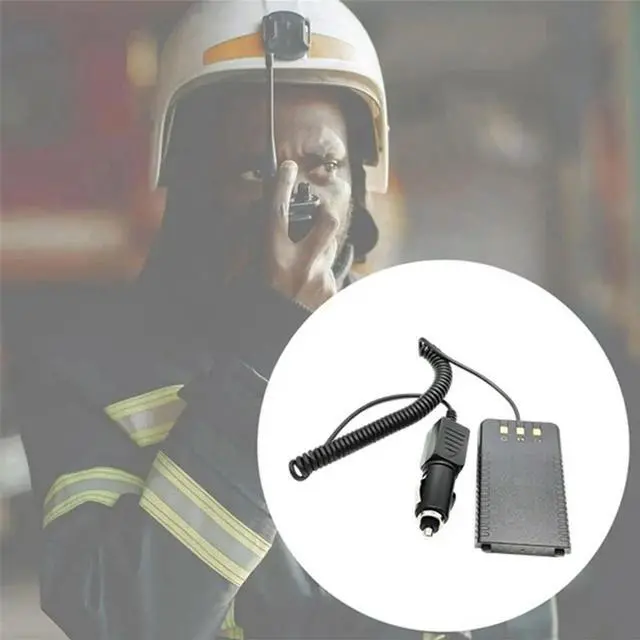 Main image of Car Charger Eliminator for Yaesu FT-25R FT-65R FT-25 FT-65 Radio Vehicle Power Adapter Replaces Pack