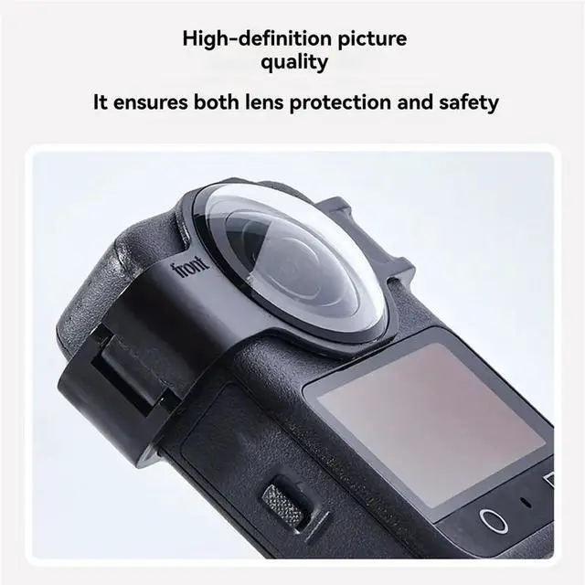 Main image of For OSMO360 Snap-on Lens Protector Camera Protector Cover Anti-Scratch Lens Guards