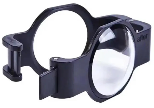 Alt view image 3 of 3 - For OSMO360 Snap-on Lens Protector Camera Protector Cover Anti-Scratch Lens Guards