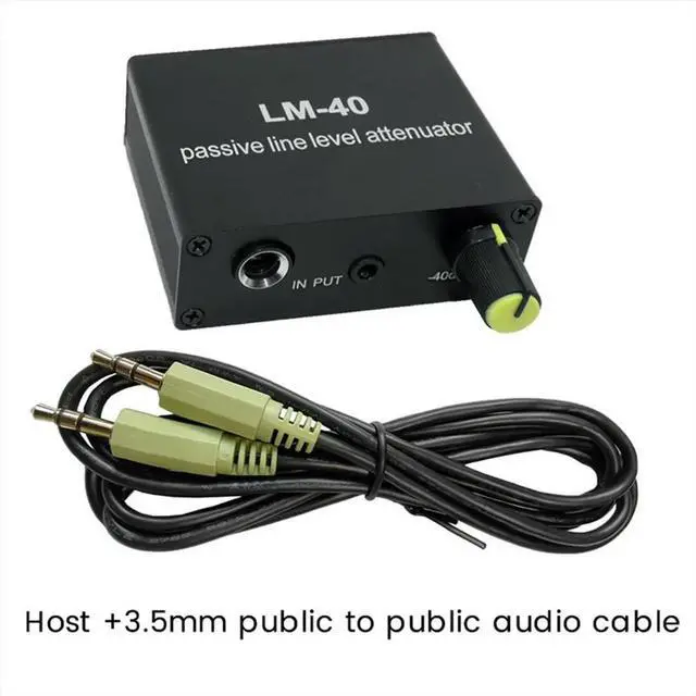 Alt view image 3 of 3 - Audio Passive Attenuator,Line Output Signal Sound Card,Speaker,Microphone,Mic Port,High Low Level Converter+3.5 Line