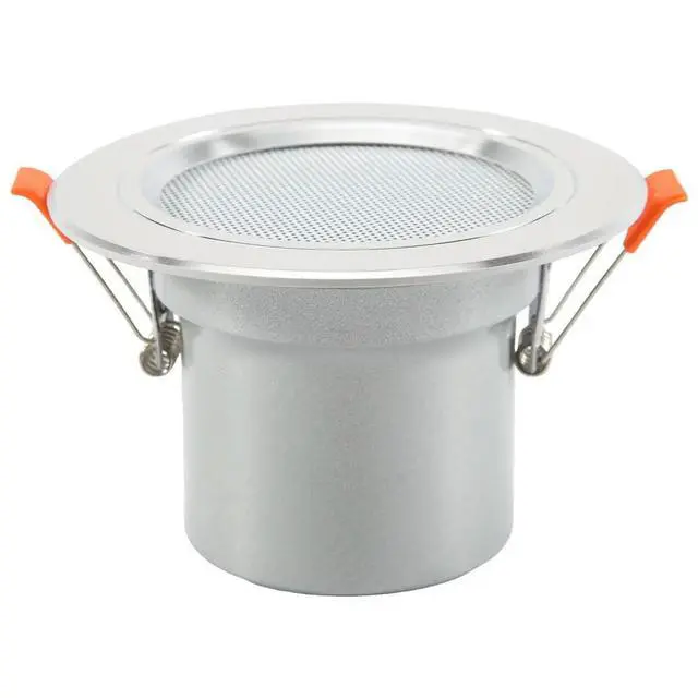 Alt view image 3 of 3 - 8Ohm 10W Bathroom Ceiling Speaker Background Music System Moisture-Proof Aluminum Can Fashion In-Ceiling Speaker
