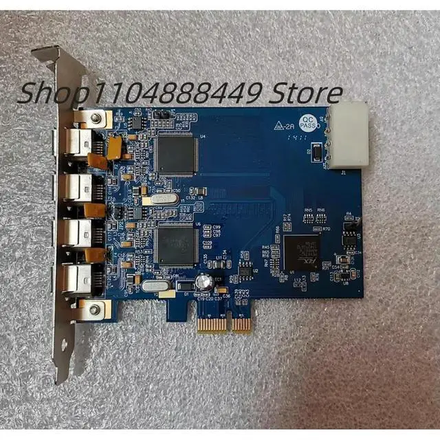 Alt view image 2 of 4 - IOIFWX2-PCIE10 REV1.1 1394A CARD FWX2-PCIE10-4