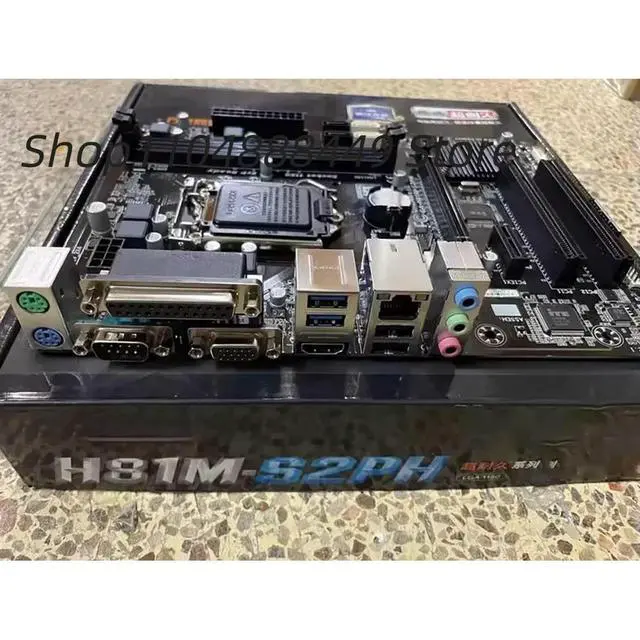 Alt view image 2 of 2 - H81M-S2PH computer motherboard