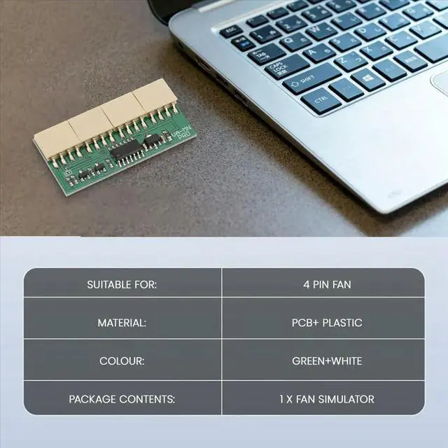 Alt view image 2 of 3 - 4 Pin Plug & Play Fan Simulator Emulator for Antminer All Miner S19 S19pro D9 D7 L7 KA3 S19jpro Miners