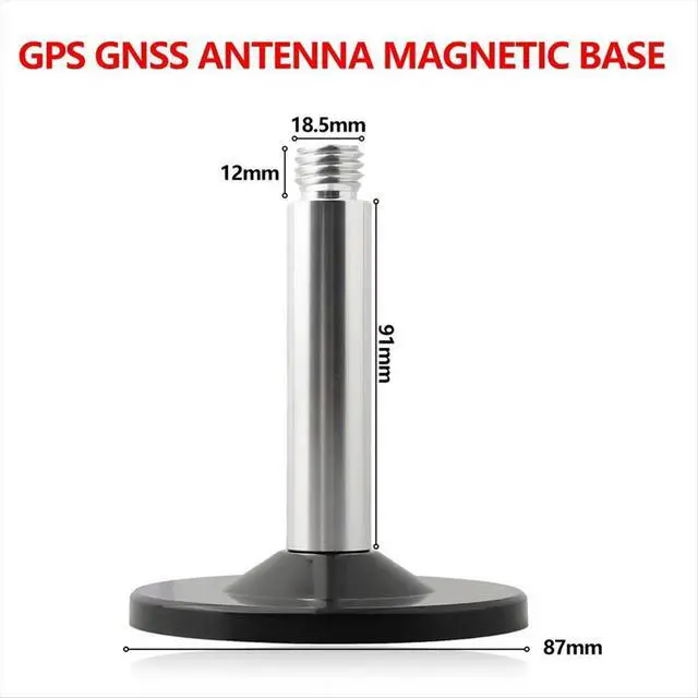 Alt view image 3 of 3 - GPS GNSS Antenna Magnetic Base Mounting 5/8-11 Thread High- Resistance Oxidation Resistance Adapter
