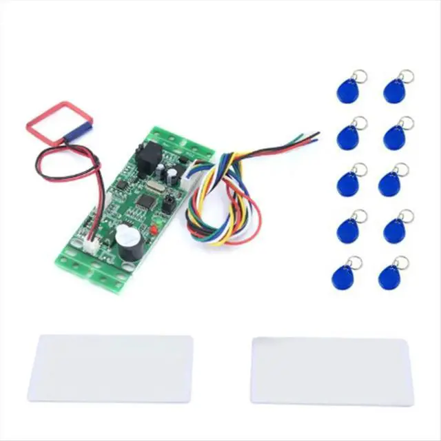 Alt view image 3 of 3 - 125KHZ RFID Access Control Module Embedded Access System Controller Board Intercom Module